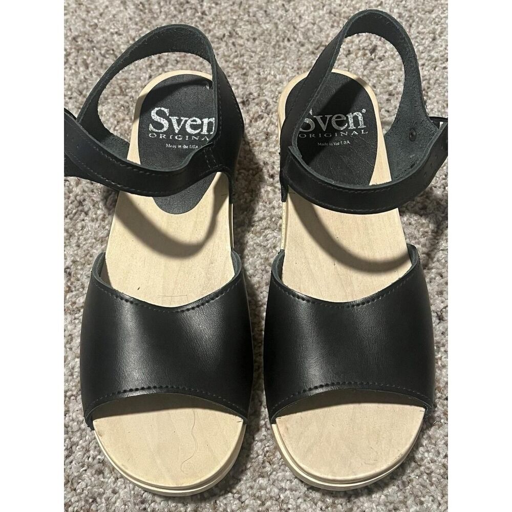Sven Women's Black Sandals